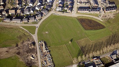 Luchtfoto ligging Pelgrimsche Hoeve